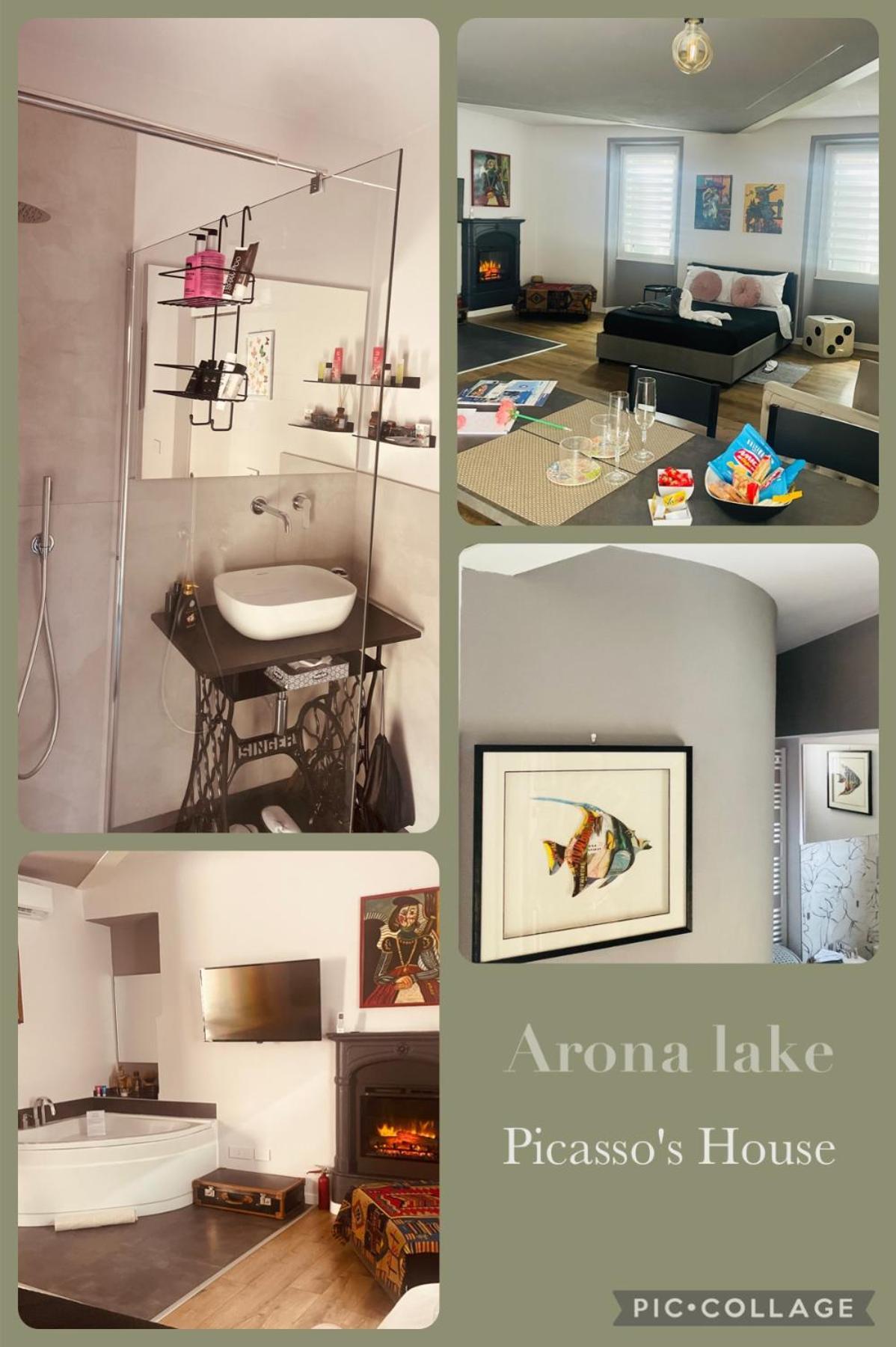 Arona Picasso'S House Modern Art Apartment Exterior photo